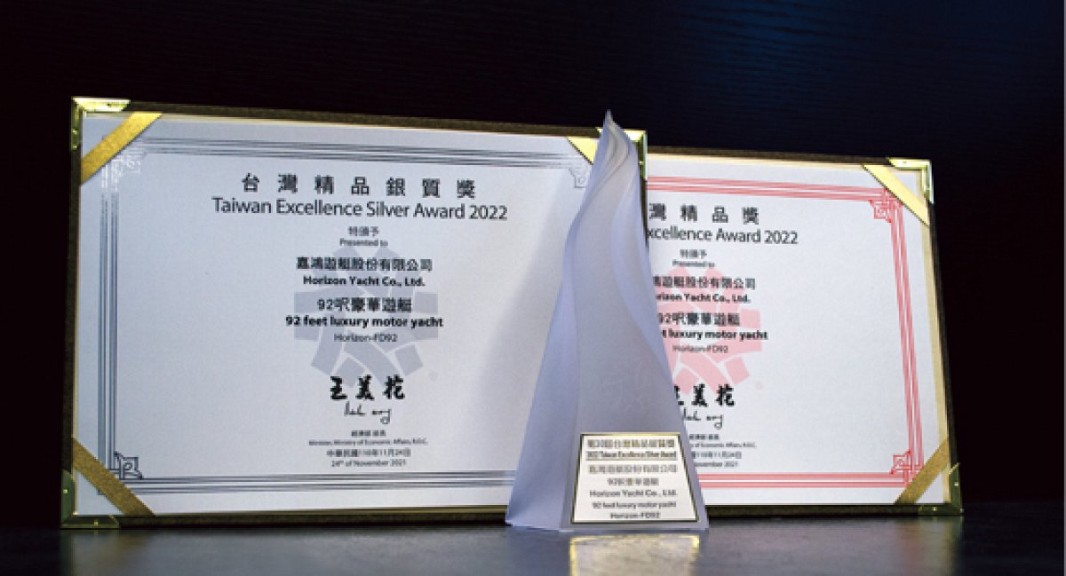 Horizon FD92 Wins Taiwan Excellence Silver Award