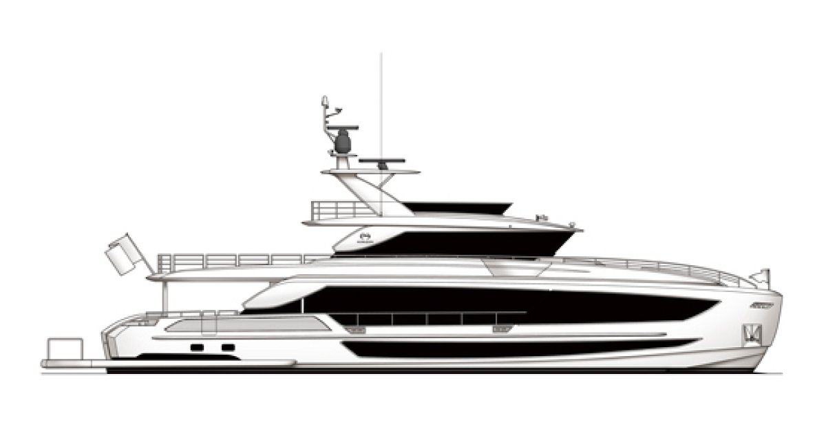 Horizon Sells First Tri-Deck FD100 Motor Yacht Image
