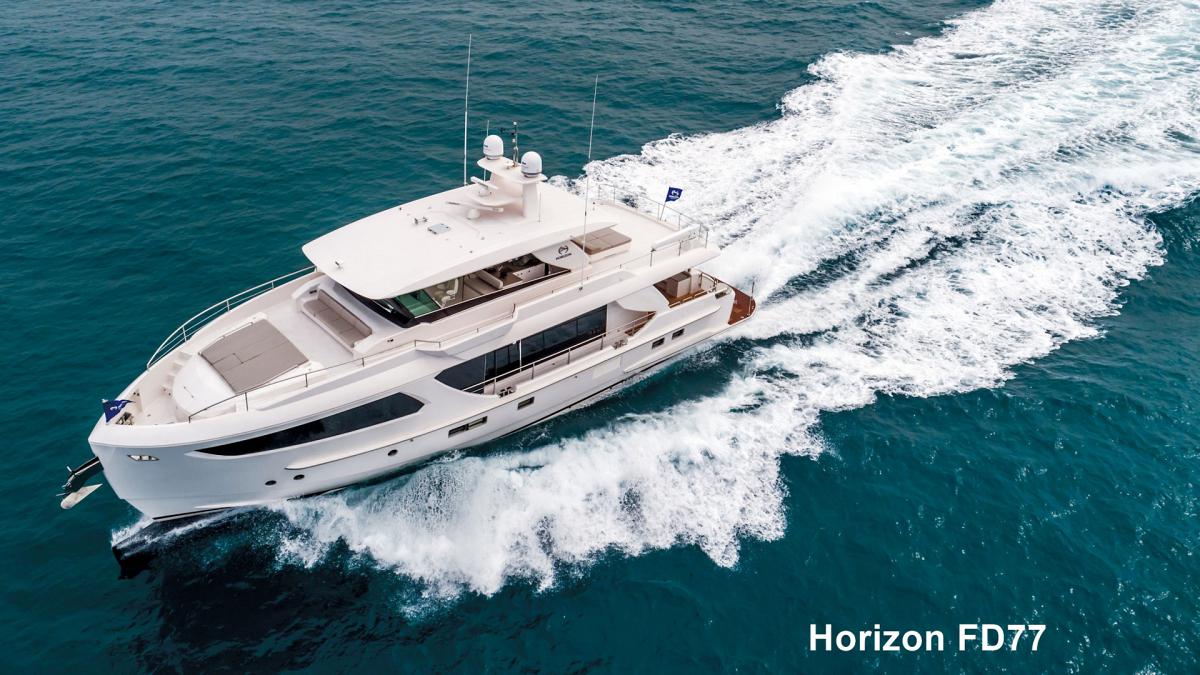 Horizon Continues to Makes Waves with the FD77 Debut at Palm Beach Image