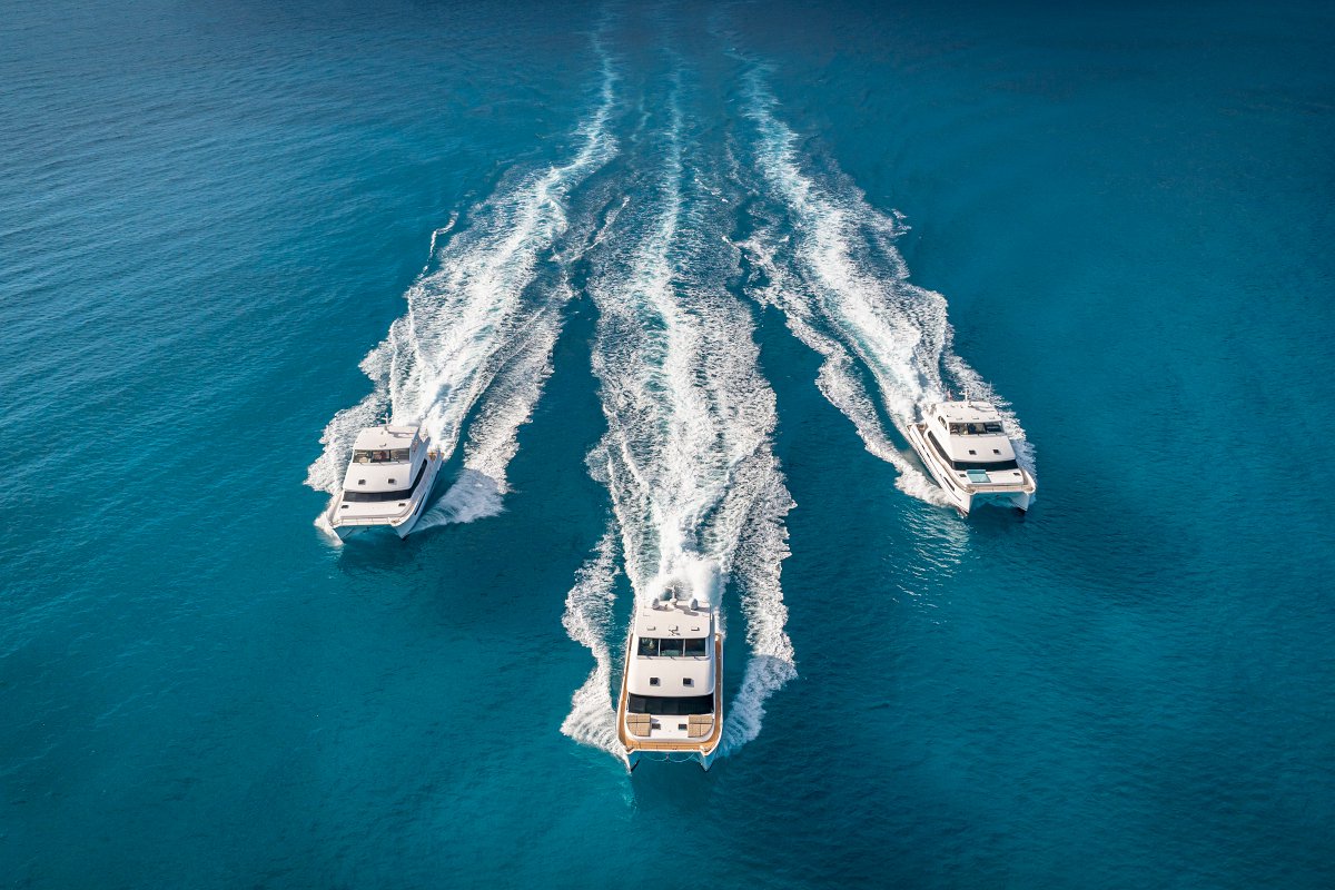 The Powercat Company Sells Five Horizon Power Catamarans