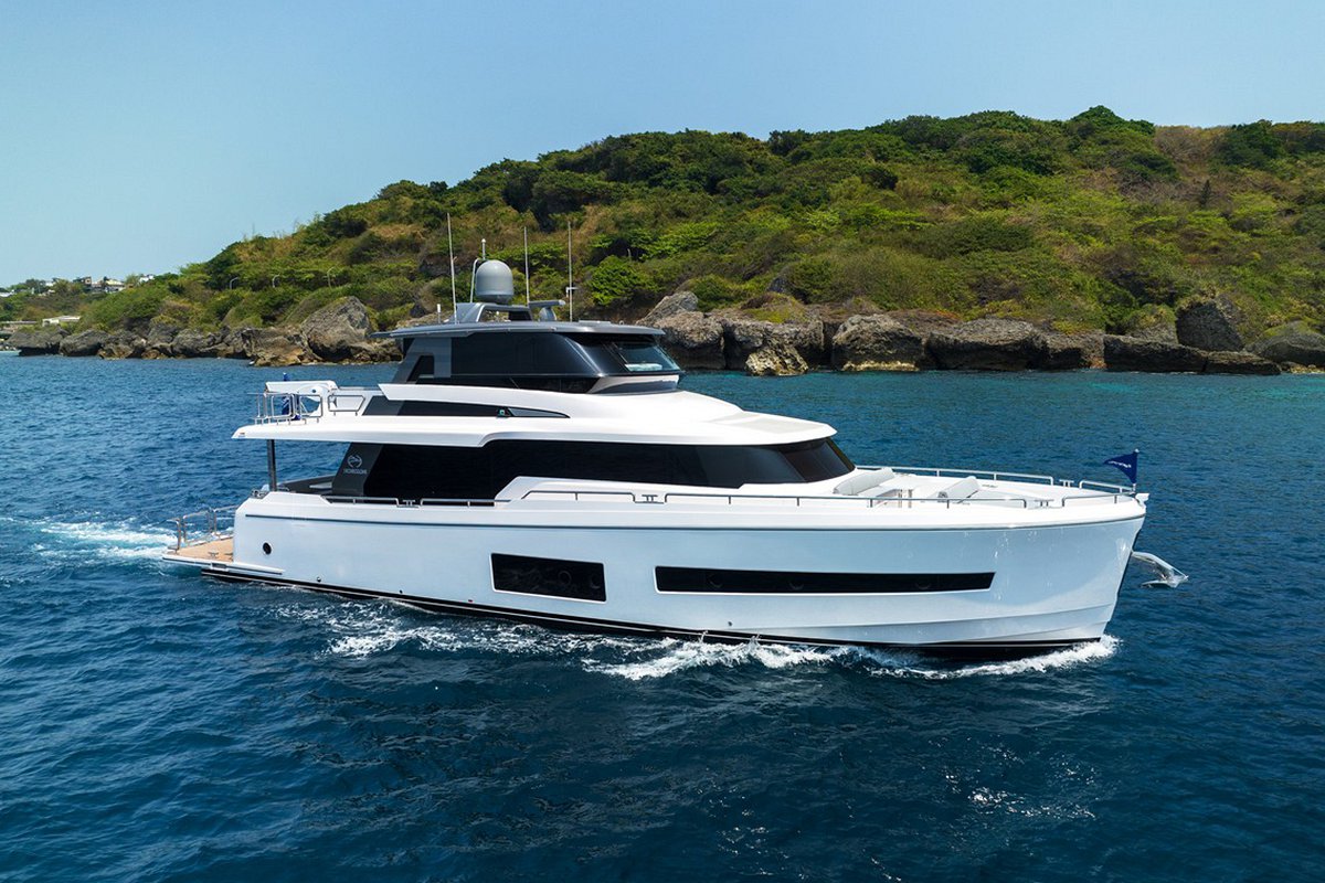 Horizon Yachts Unveils New V74 Image