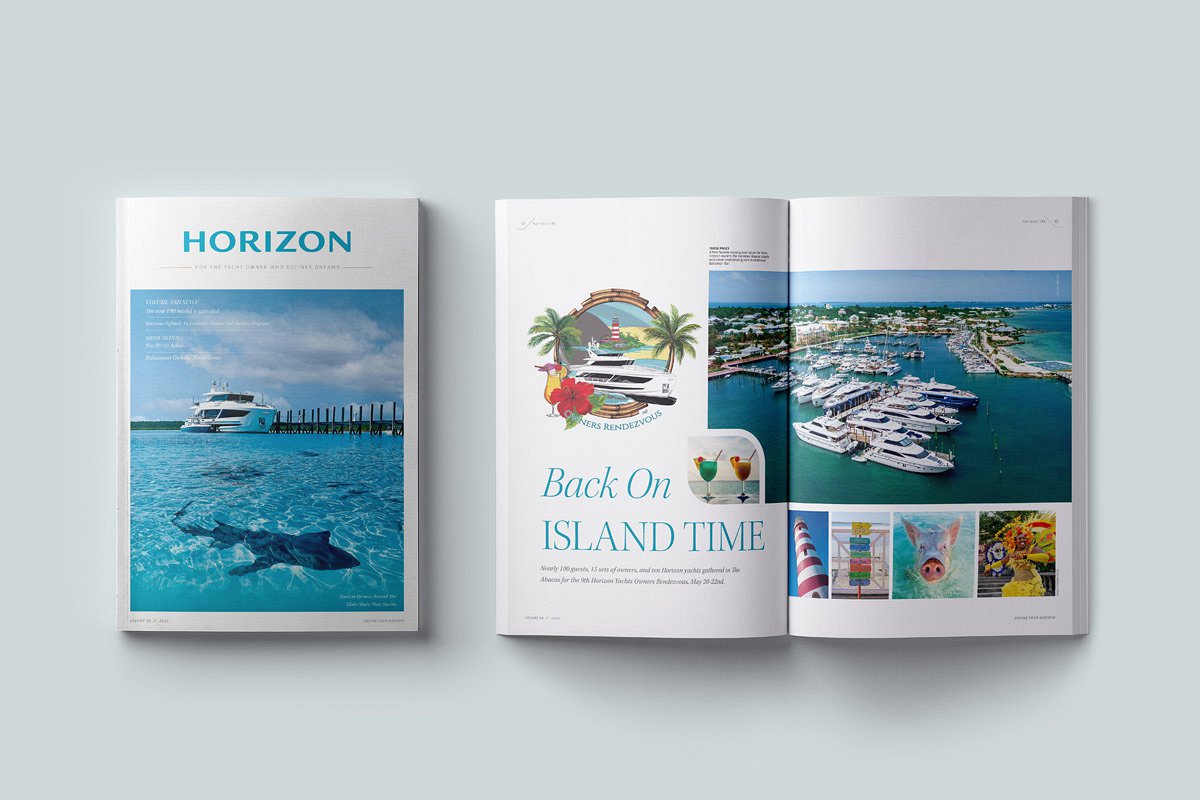 Step Into That Horizon Life in the Latest Horizon Brand Publication