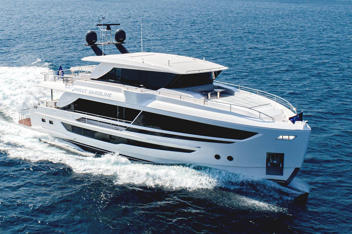 The innovative new FD80 Hull 10 is the first FD80 model in Australia to feature a convertible VIP and a galley-aft layout. Image