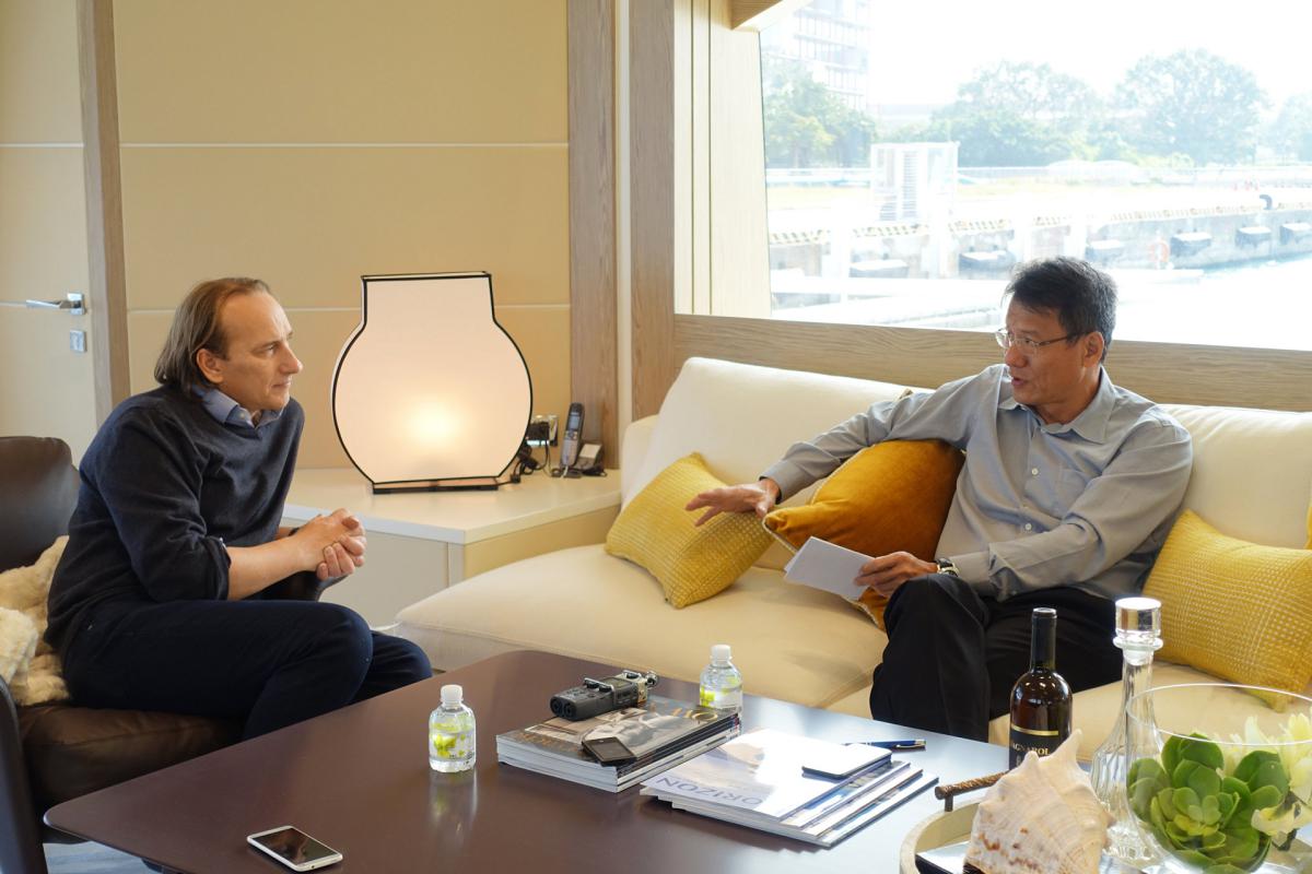 Horizon Yachts CEO John Lu Featured in The Superyacht Report May Issue
