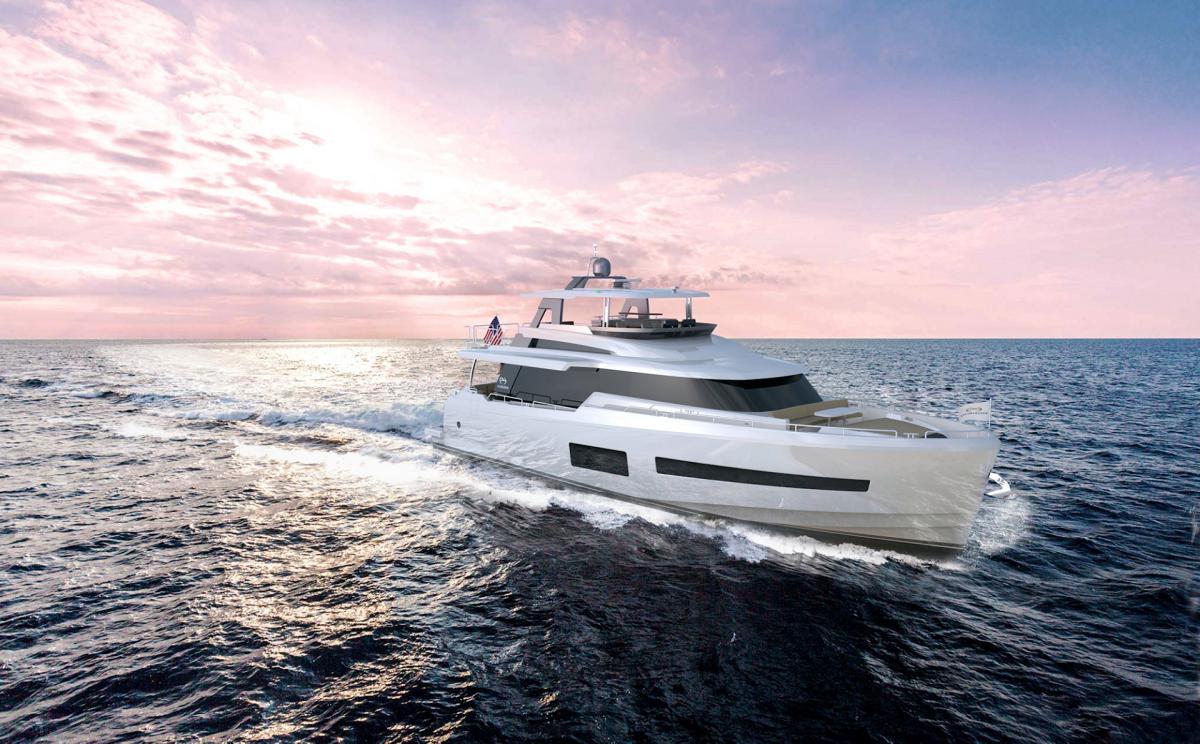 Horizon Yachts Unveils New V68 Model Focused on Privacy, Safety, and Superyacht Style Image
