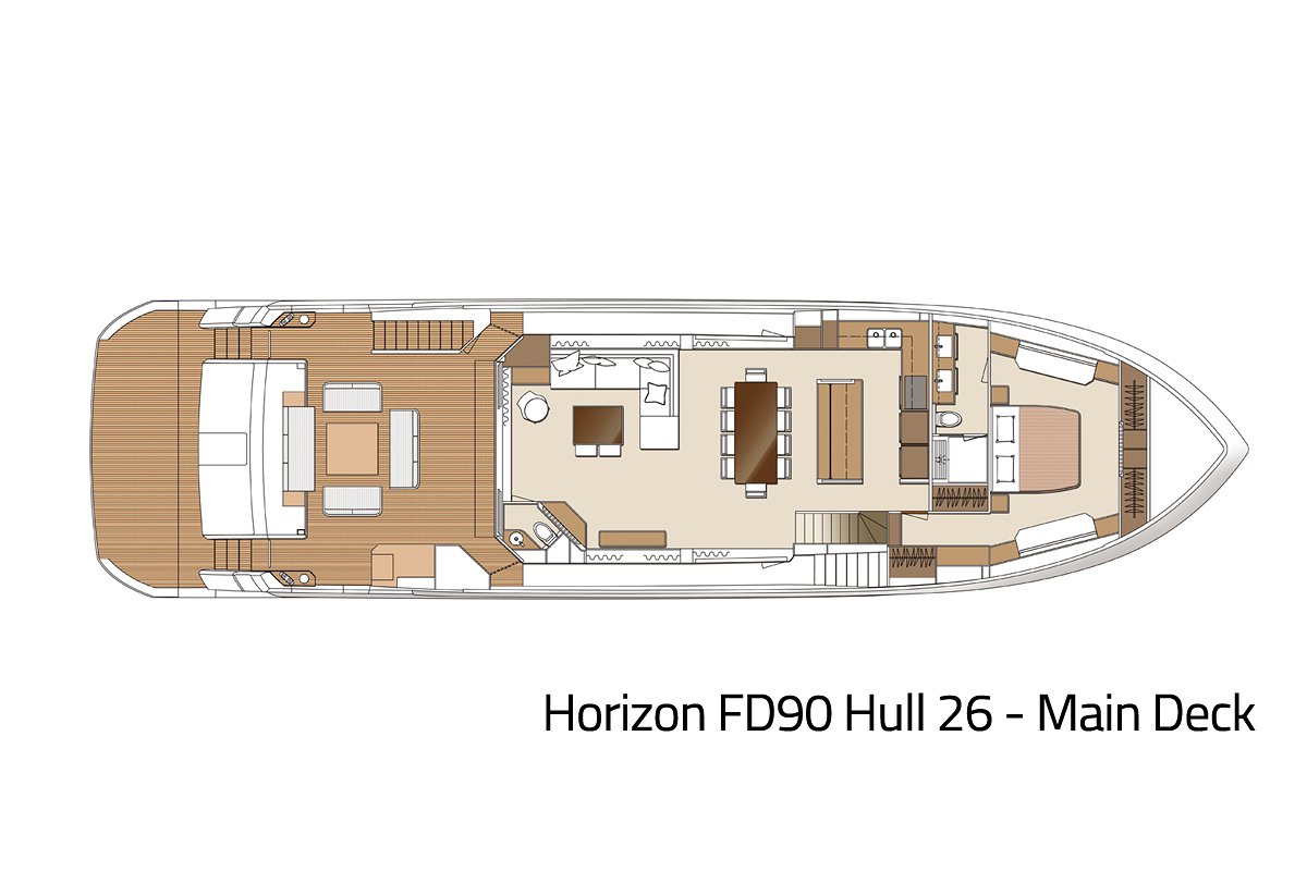 Horizon Yacht USA Sells New FD90