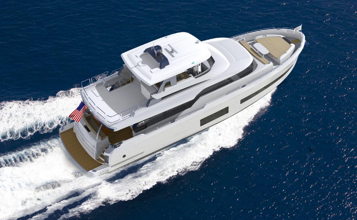 Horizon Yachts Unveils New V68 Model Focused on Privacy, Safety, and Superyacht Style