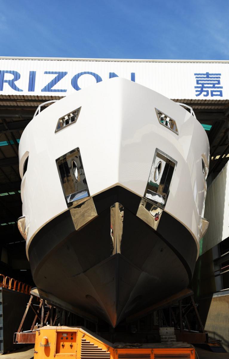 Horizon FD85 Hull Three Prepares for Final Testing Before August Launch
