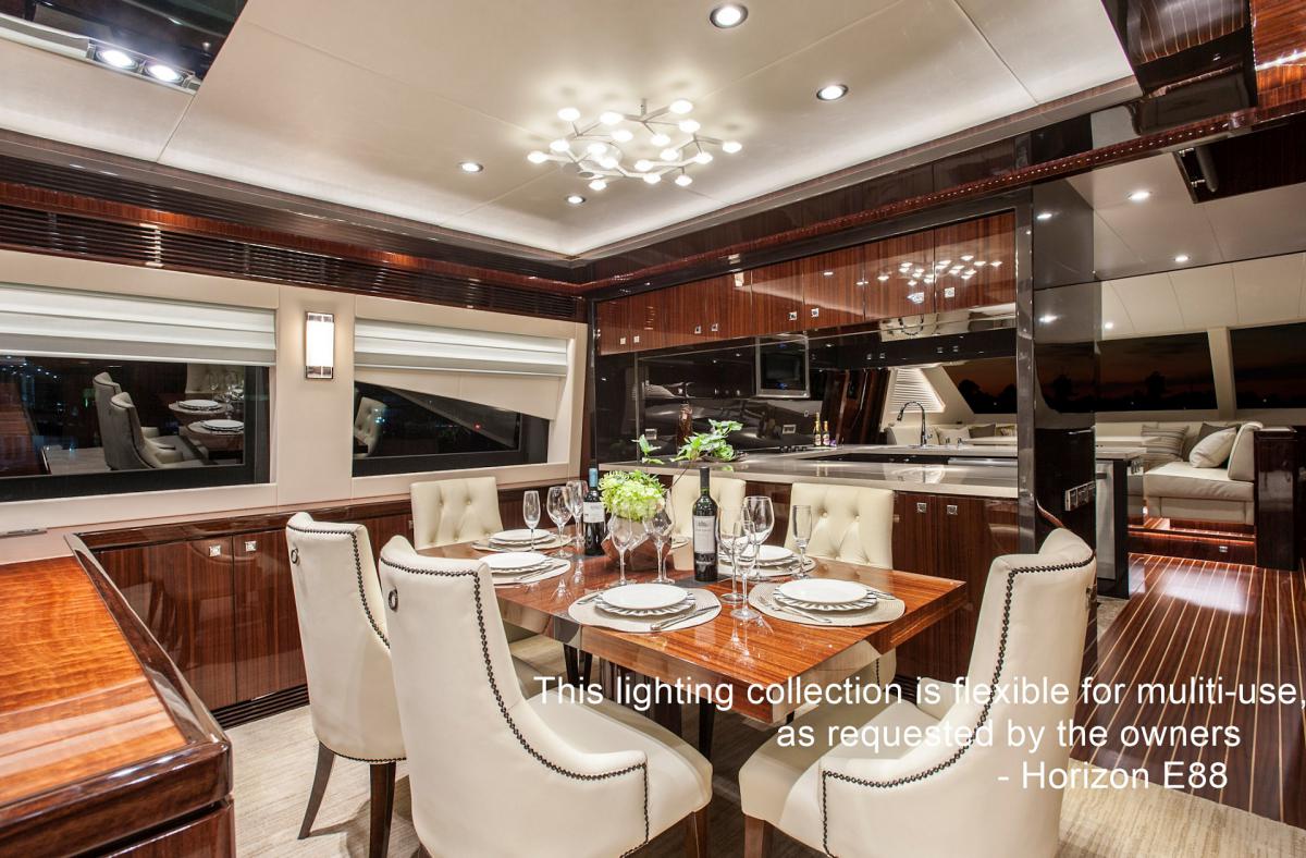 Light as Art: Lighting Design and Application Aboard Horizon Yachts (Part Two)
