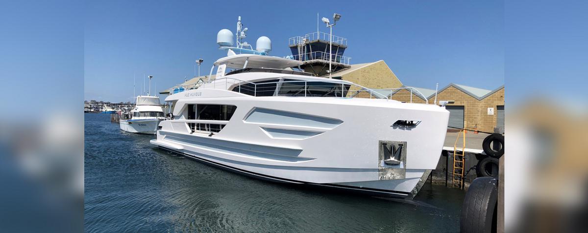 Horizon Delivers New FD85 Motoryacht HUE MUNGUS to Australian Owners