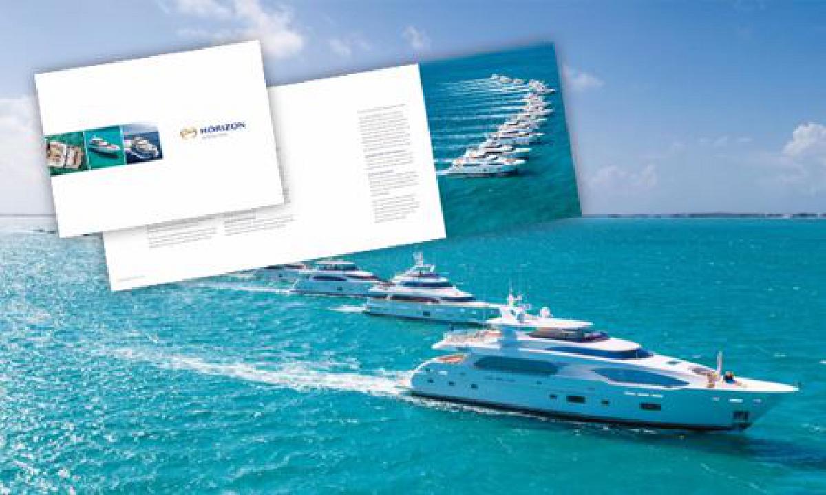 Horizon Yachts' New Corporate Catalogue Available Online Image