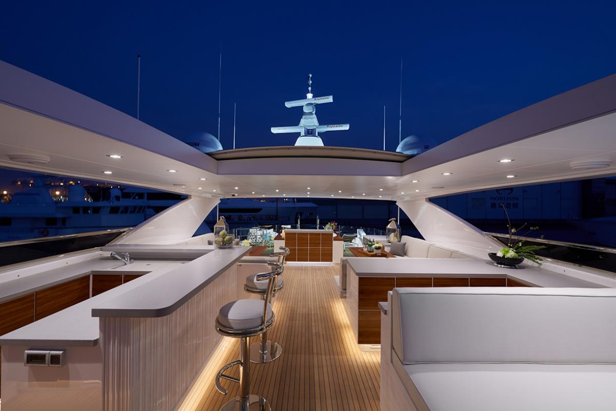 Horizon RP120 Superyacht Delivered to Third Time Owner
