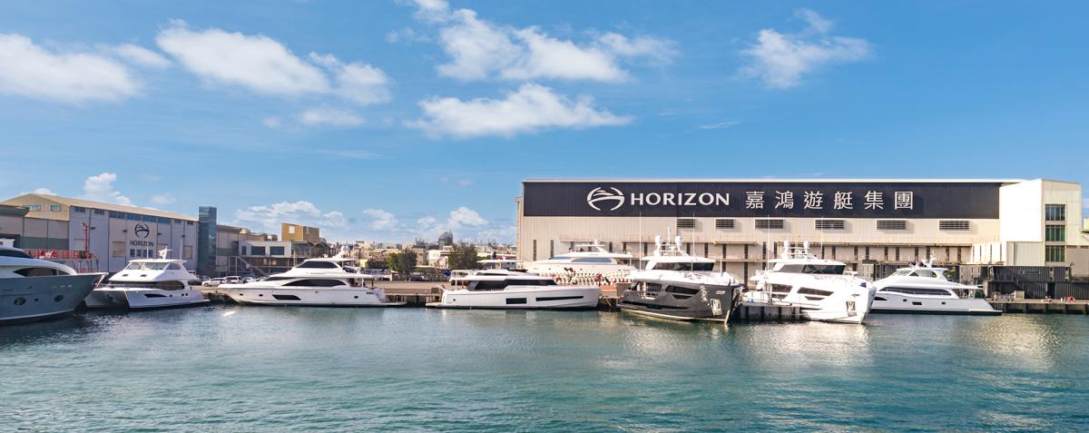 The Busy Season: Six Horizon Yachts Await Delivery to Owners Worldwide