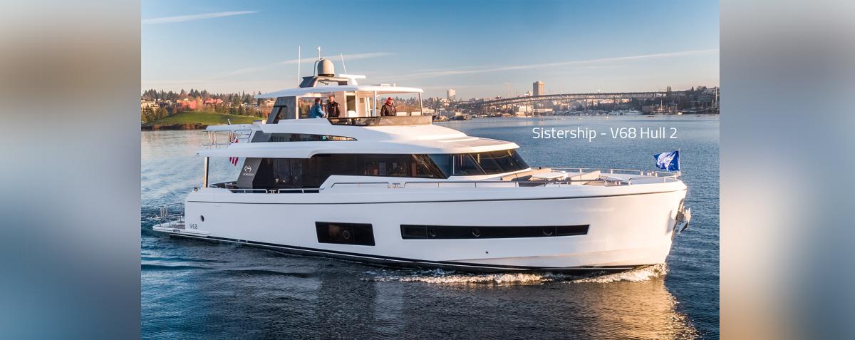 Horizon V68 Hull Four Sold in Conjunction with Denison Yachting