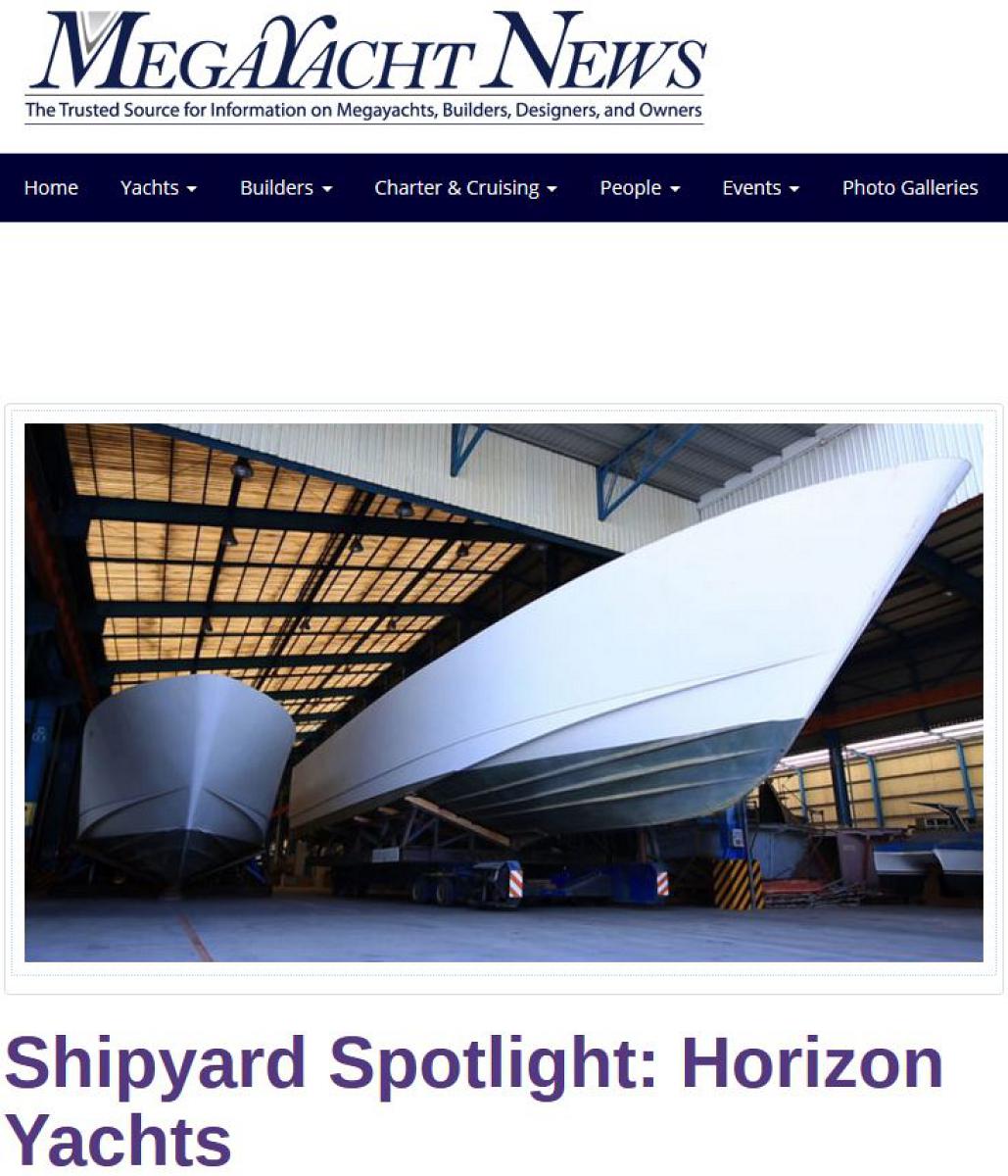 Shipyard Spotlight: Horizon Yachts