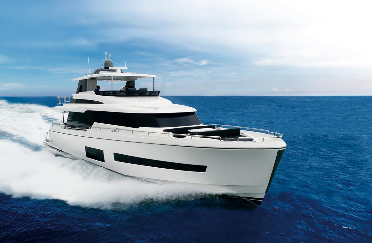 Horizon V68 to Make U.S. Debut at Newport Beach Boat Show