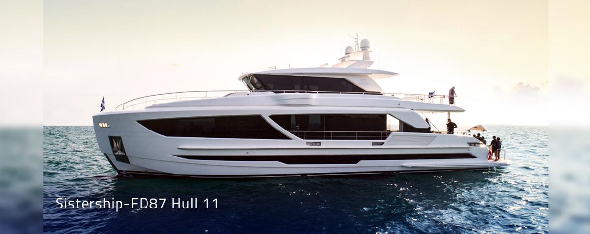 Horizon Yacht USA Sells FD87 Hull 16
