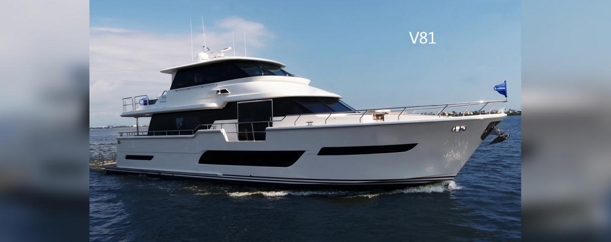 Horizon to Display the New V81 and E88 Motoryachts at Sydney International Boat Show