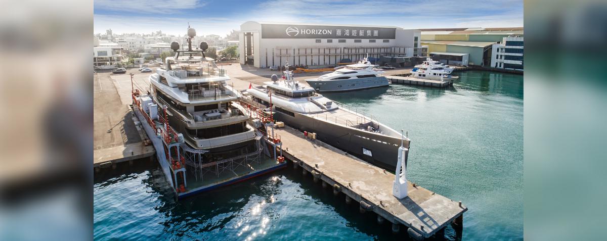 Horizon’s Premier Maintenance and Refit Center Attracts Megayachts Worldwide
