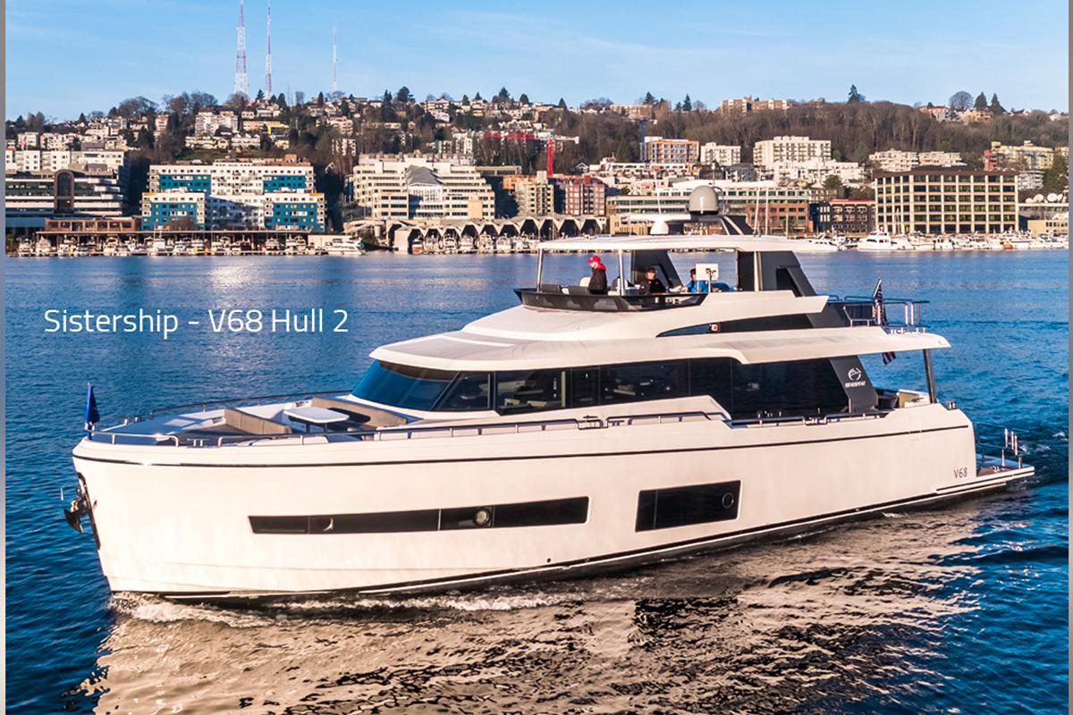 Horizon V68 Hull Four Sold in Conjunction with Denison Yachting Image