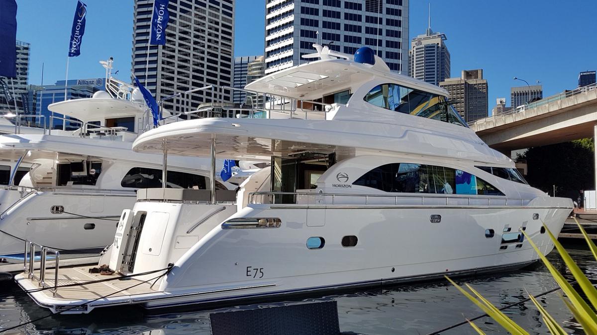 Horizon Debuted E75 Motoryacht, Showcased New E84 Motoryacht and E56XO Sport Yacht at 2016 Sydney International Boat Show