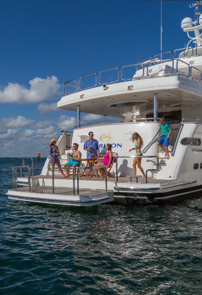Horizon Delivers P110 Superyacht Rebeca to New Owners in Florida