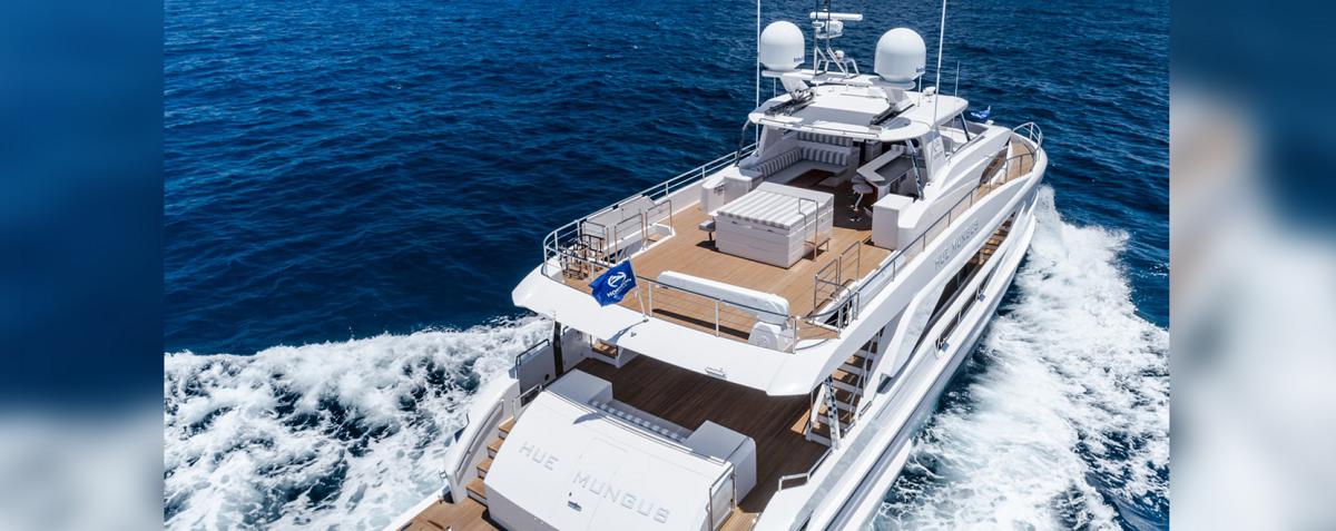 Horizon Delivers New FD85 Motoryacht HUE MUNGUS to Australian Owners