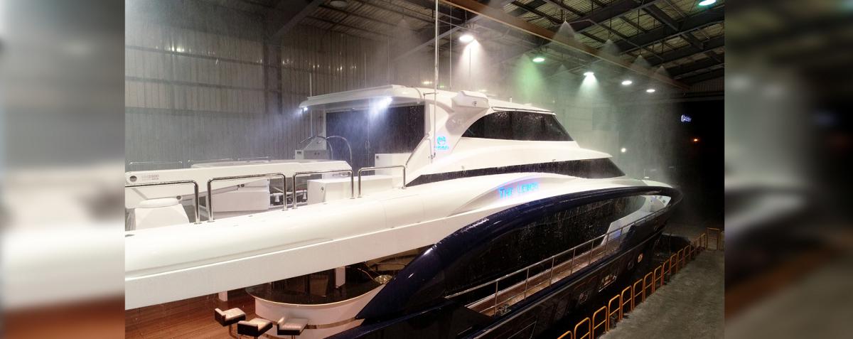 Tank Tests Complete on The Two New RP110 Superyachts
