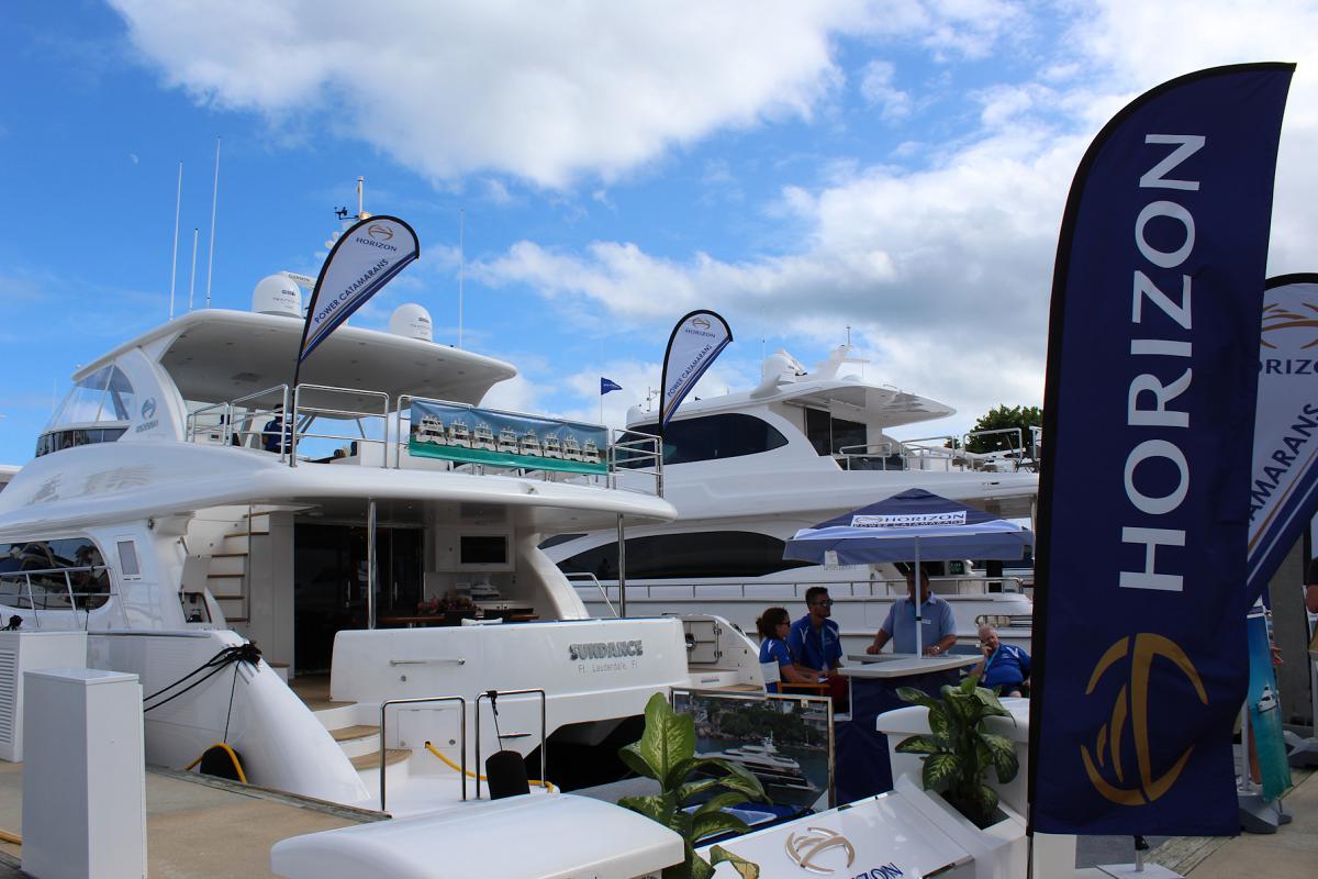 Horizon Yachts Successful 2016 FLIBS - By the Numbers