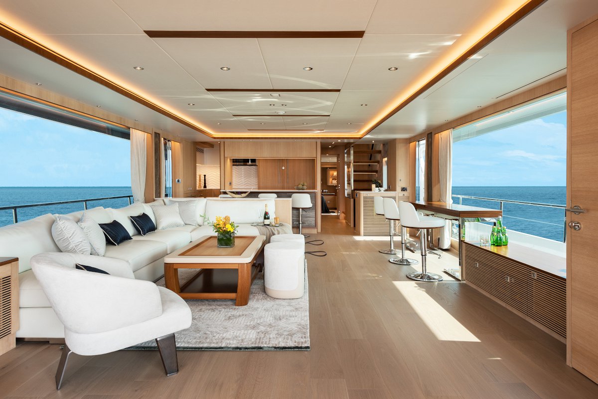What’s on Trend in Yacht Interior Design for 2021? Horizon Yacht USA