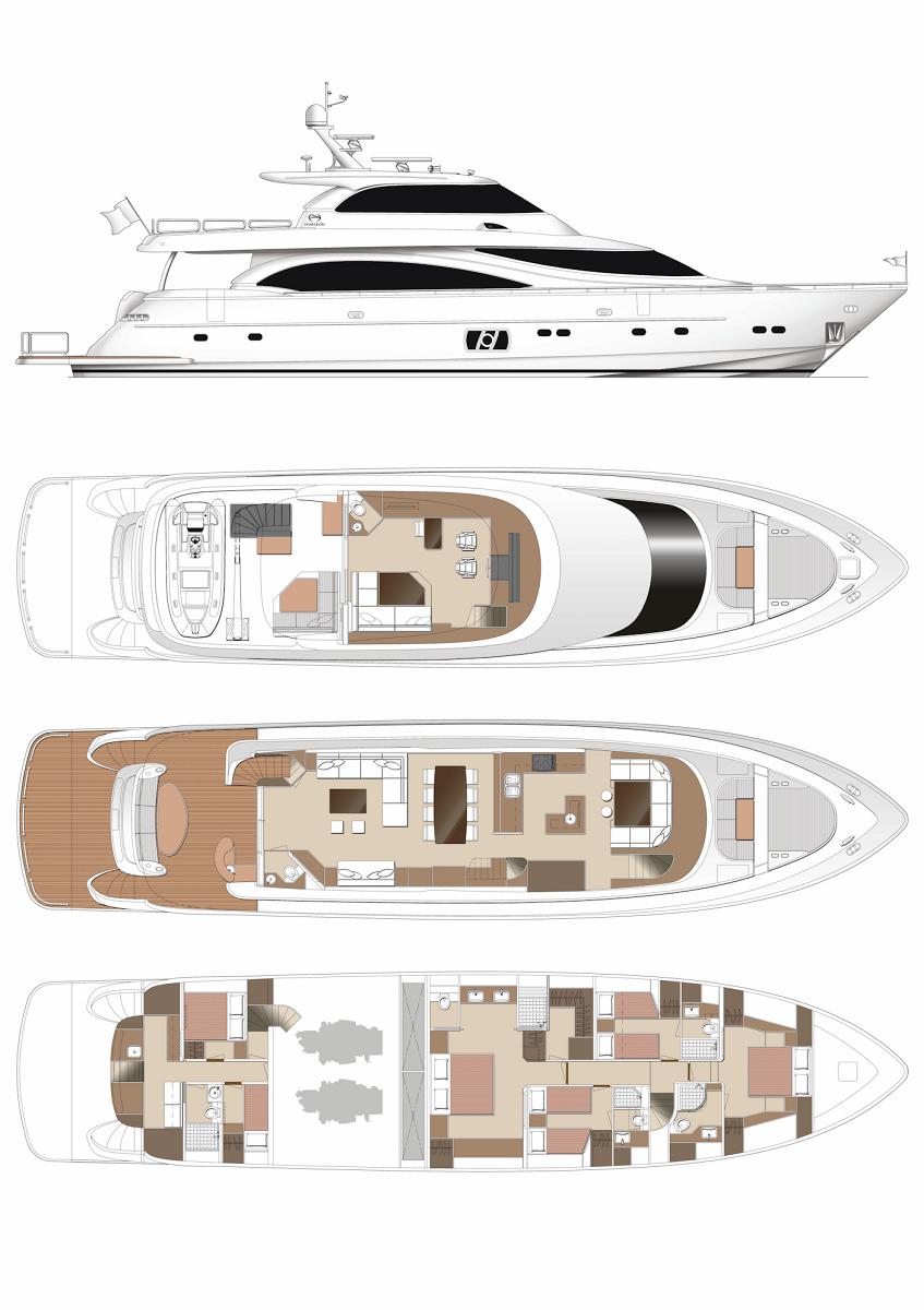 Horizon Yachts’ RP120 Superyacht to Make U.S. Debut at Yachts Miami Beach 2017