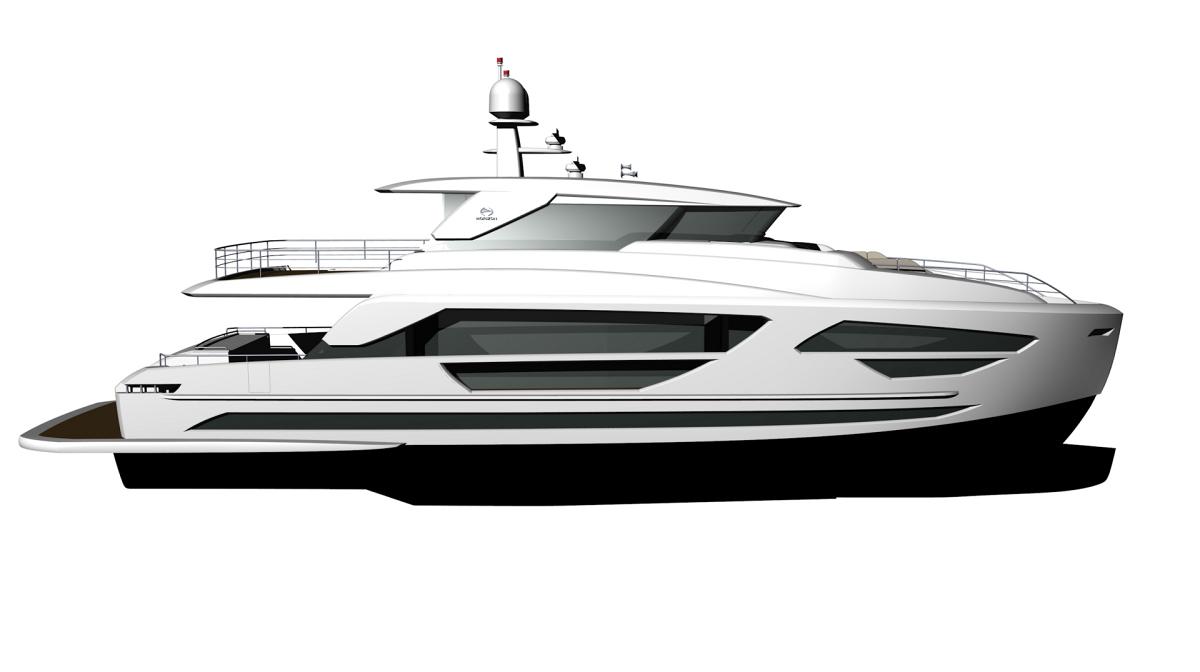 Horizon Yachts Adds FD87 Skyline Model to its New Fast Displacement Series