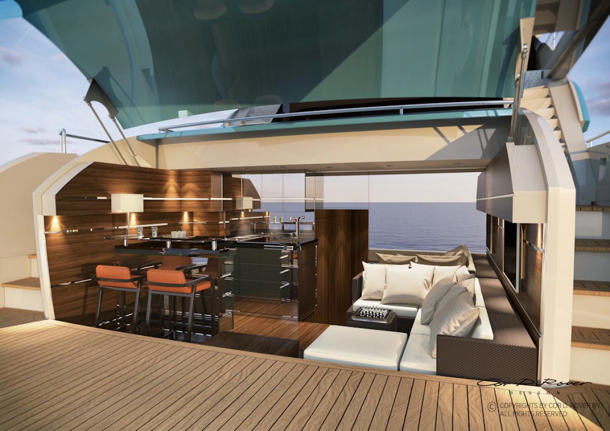 Horizon Yachts Adds FD87 Skyline Model to its New Fast Displacement Series