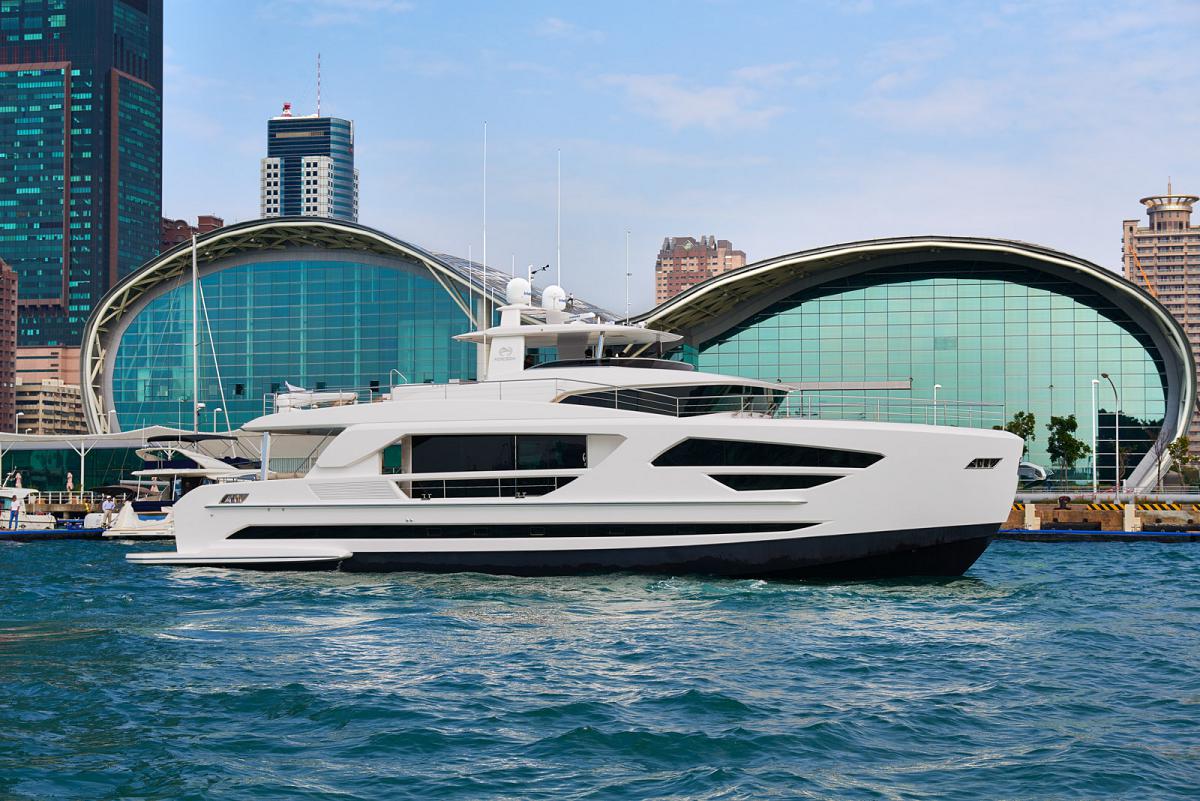 Horizon Signs Order for New FD85 Motoryacht with Repeat European Client