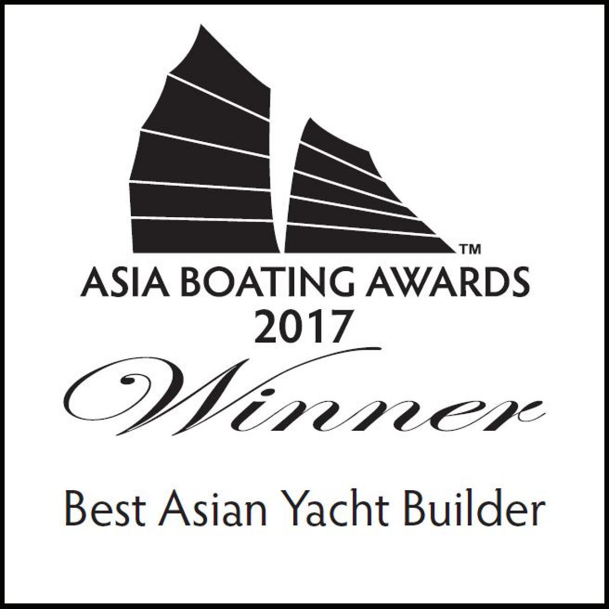 Horizon Yachts Awarded Twelfth Consecutive The Best Asian Yacht Builder at the Asian Boating Awards