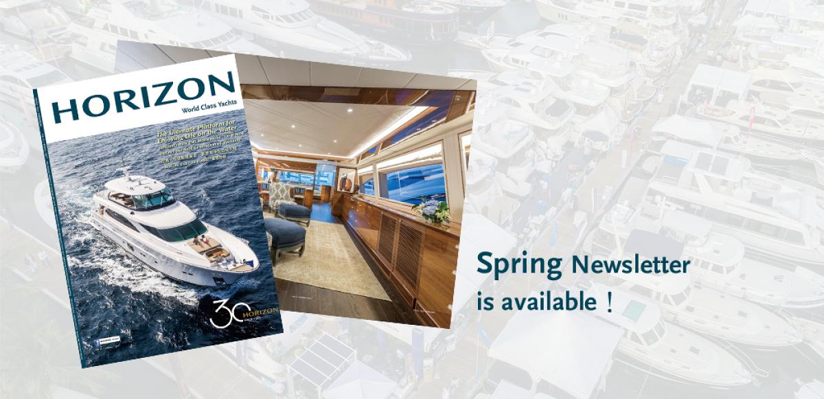 Browse Horizon Yachts’ Latest Newsletter Online Image