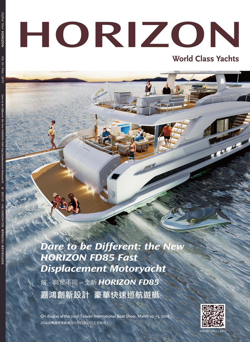 Horizon Yachts Newsletter - 2015 Fall Issue!