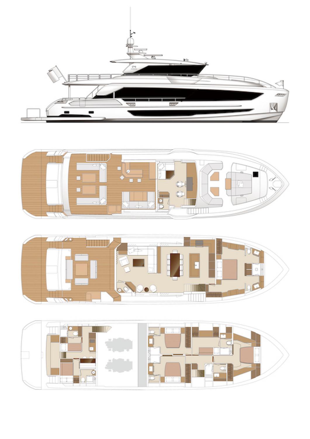 HORIZON FD90 Yacht